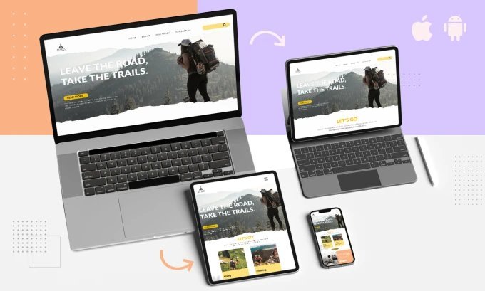 Our agency will convert website to app, android app and ios app